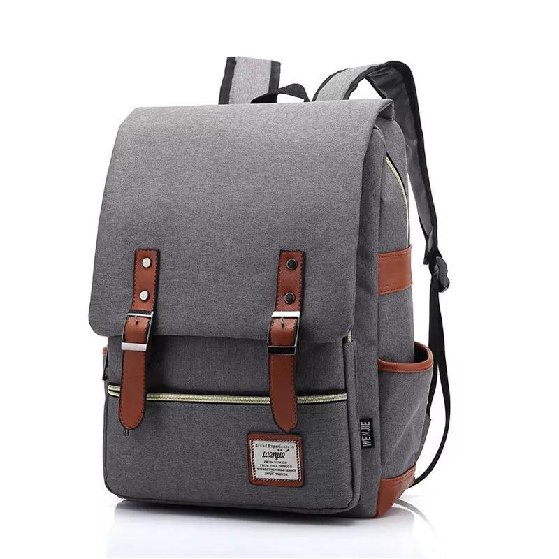 Vintage Unisex Oxford Waterproof Backpacks Large Capacity Men Travel Bag Women Students School Books 16 Inch Laptop Backpack - Ammpoure Wellbeing