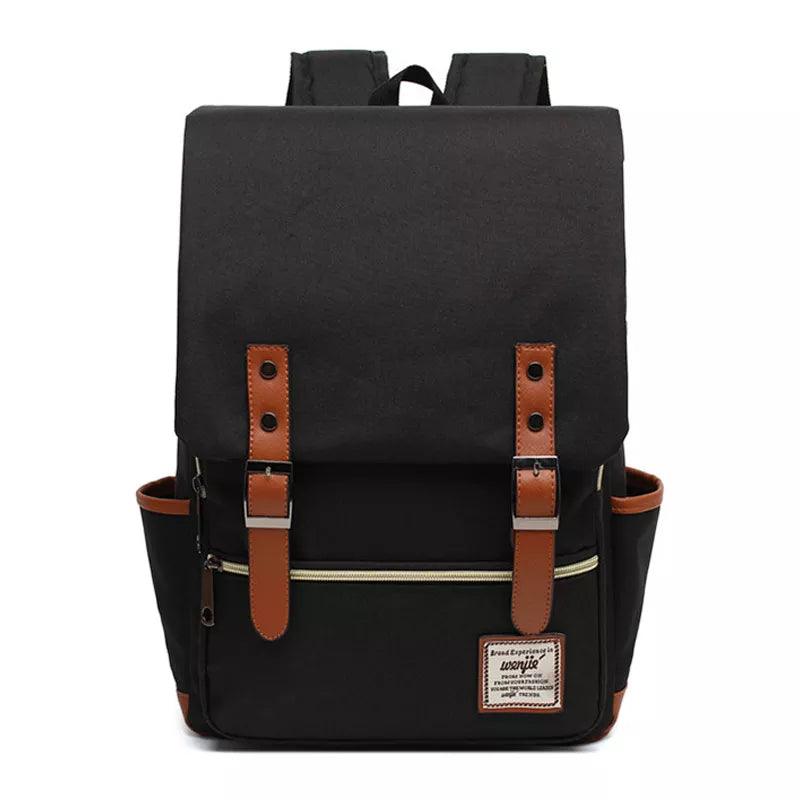 Vintage Unisex Oxford Waterproof Backpacks Large Capacity Men Travel Bag Women Students School Books 16 Inch Laptop Backpack - Ammpoure Wellbeing