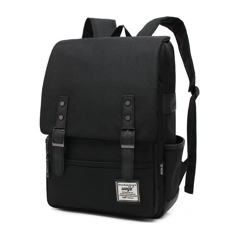 Vintage Unisex Oxford Waterproof Backpacks Large Capacity Men Travel Bag Women Students School Books 16 Inch Laptop Backpack - Ammpoure Wellbeing