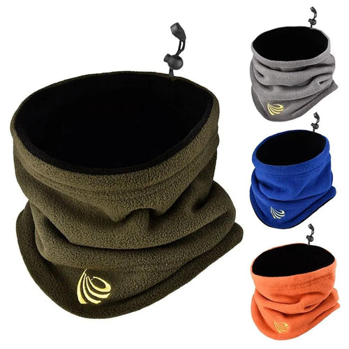 Winter Camping Fleece Neck Gaiter Ski Tube Scarf Snowboard Half Face Mask Face Cover For Men & Women Outdoor Cold-proof Collar - Ammpoure Wellbeing 🇬🇧