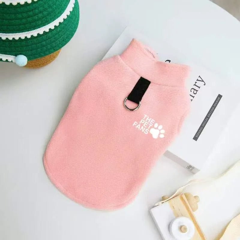 Winter Warm Dog Clothes Canada Pet Vest Fleece Jacket for Small & Medium Dogs Pug Chihuahua French Bulldog Coat Sweater - Ammpoure