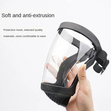 Load image into Gallery viewer, Work Protection Mask Full Face Protector Shield Transparent Facial Protector Face Protective Screen Kitchen Accessories Gadgets - Ammpoure Wellbeing 🇬🇧
