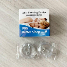 Load image into Gallery viewer, 1PC Silicone Nose Clip Magnetic Anti Snore Stopper Snoring Silent Sleep Aid Device Guard Night Anti Snoring Device Health Care - Ammpoure Wellbeing 🇬🇧
