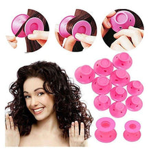 Load image into Gallery viewer, 10/20pcs Soft Rubber Silicone Heatless Hair Curler Twist Hair Rollers - Ammpoure Wellbeing 🇬🇧
