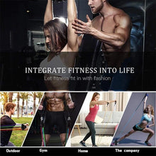 Load image into Gallery viewer, 11 Pieces Resistance Bands, Home Gym Equipment, Workout Set - Ammpoure London

