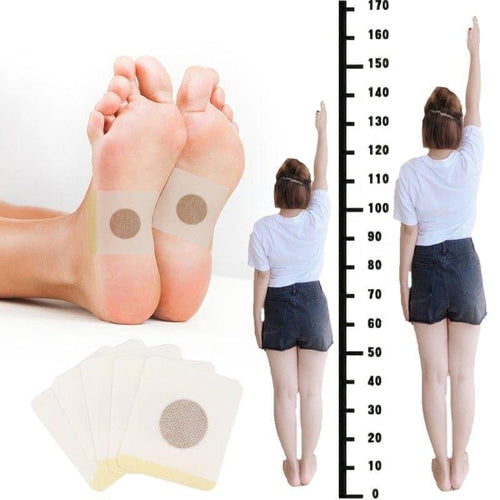 18pcs Height Increase Foot Patch, Bone Growth Foot Sticker - Ammpoure Wellbeing 🇬🇧