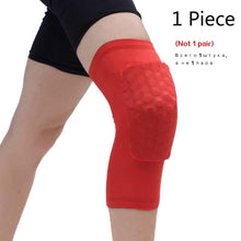 Load image into Gallery viewer, 1PC Basketball Knee Pads Protector Compression Sleeve Honeycomb Foam Brace Kneepad Fitness Gear Volleyball Support - Ammpoure Wellbeing 🇬🇧
