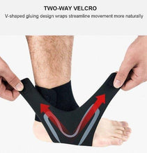 Load image into Gallery viewer, 1PC Right Left Foot Ankle Protector Sports Ankle Support Elastic Ankle Brace Guard Foot Support Sports Gear - Ammpoure Wellbeing 🇬🇧
