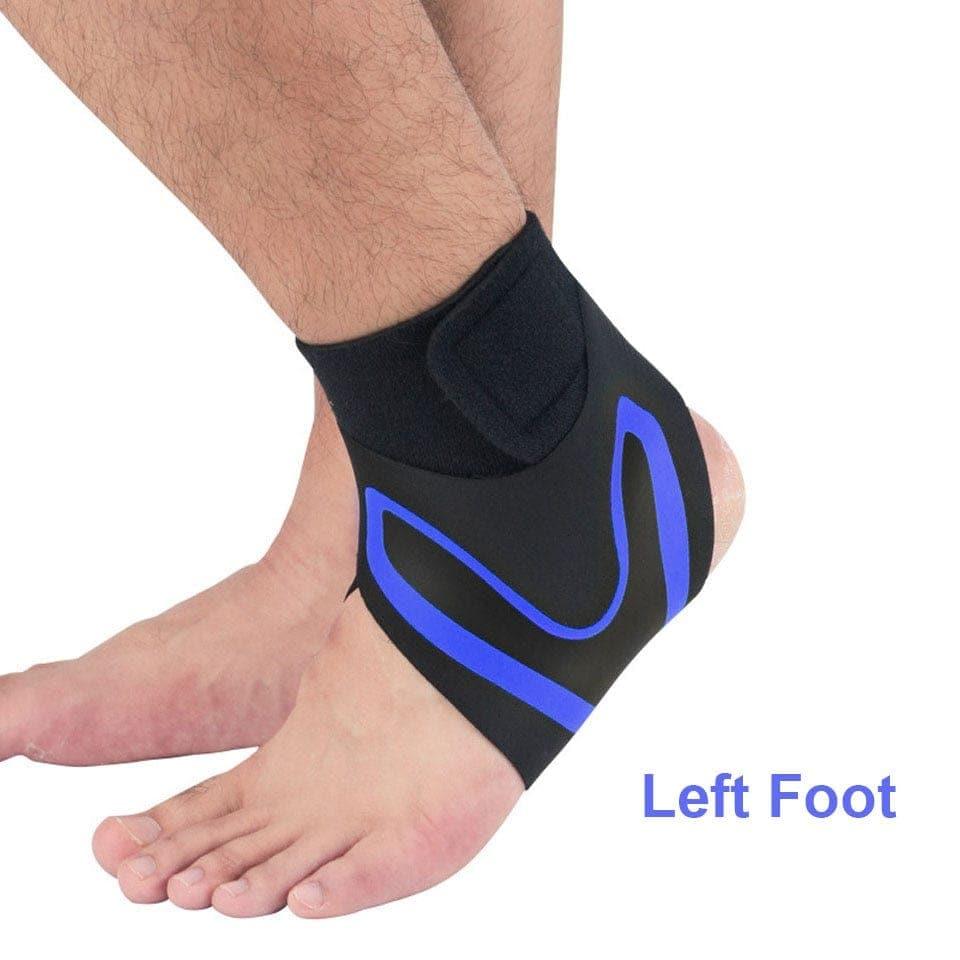 1PC Right Left Foot Ankle Protector Sports Ankle Support Elastic Ankle Brace Guard Foot Support Sports Gear - Ammpoure Wellbeing 🇬🇧