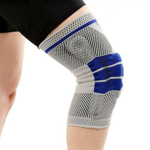 1PC Sports Knee Brace Support Nylon Sleeve Pad Compression Sport Pads Running Basket Knee Sleeve - Ammpoure Wellbeing 🇬🇧