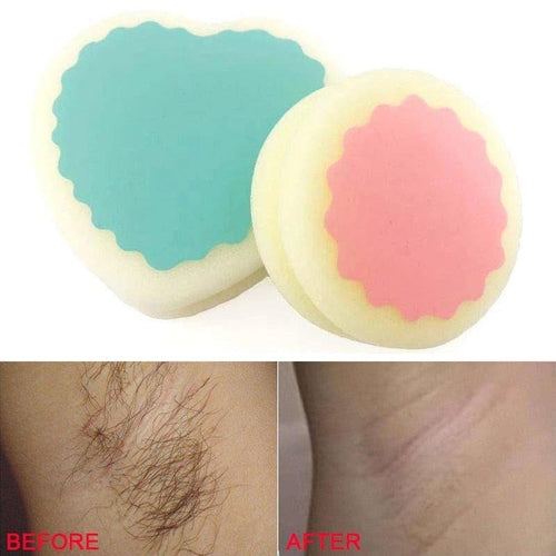 1pcs Soft Painless Hair Removal Sponge Hair Depilation Sponge Effective Body Leg Hand Hair Remove Pad Skin Care Beauty Tools - Ammpoure Wellbeing 🇬🇧