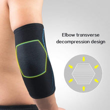 Load image into Gallery viewer, 2 pieces Compression Elbow Support Brace for Men Women (Arm Sleeves) - Ammpoure London
