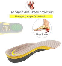 Load image into Gallery viewer, 2 pieces Orthopedic Insoles Orthotics Flat Foot Health Sole Pad For Shoes Insert Arch Support Pad For Plantar fasciitis Feet Care Insoles - Ammpoure Wellbeing 🇬🇧

