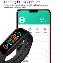 Load image into Gallery viewer, 2021 New M6 Smart Watch Men Women Fitness Sports Smart Band Fitpro Version Bluetooth Music Heart Rate Take Pictures Smartwatch - Ammpoure Wellbeing 🇬🇧
