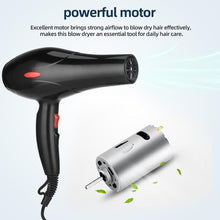 Load image into Gallery viewer, 2200W Professional Hair Dryers Strong Power Blow Dryer Barber Salon Styling Tool With 3 Temperature 2 Speed Personal Care - Ammpoure Wellbeing 🇬🇧
