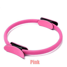 Load image into Gallery viewer, 38cm Yoga Fitness Pilates Ring Women Girls Circle Magic Dual Exercise Home Gym Workout Sports Lose Weight Body Resistance 5 colors - Ammpoure Wellbeing 🇬🇧
