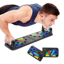 Load image into Gallery viewer, 9 in 1 Push Up Rack Board Men Women Fitness Exercise Push-up Stand BodyBuilding Tool Training Workout Home GYM Fitness Equipment - Ammpoure Wellbeing 🇬🇧
