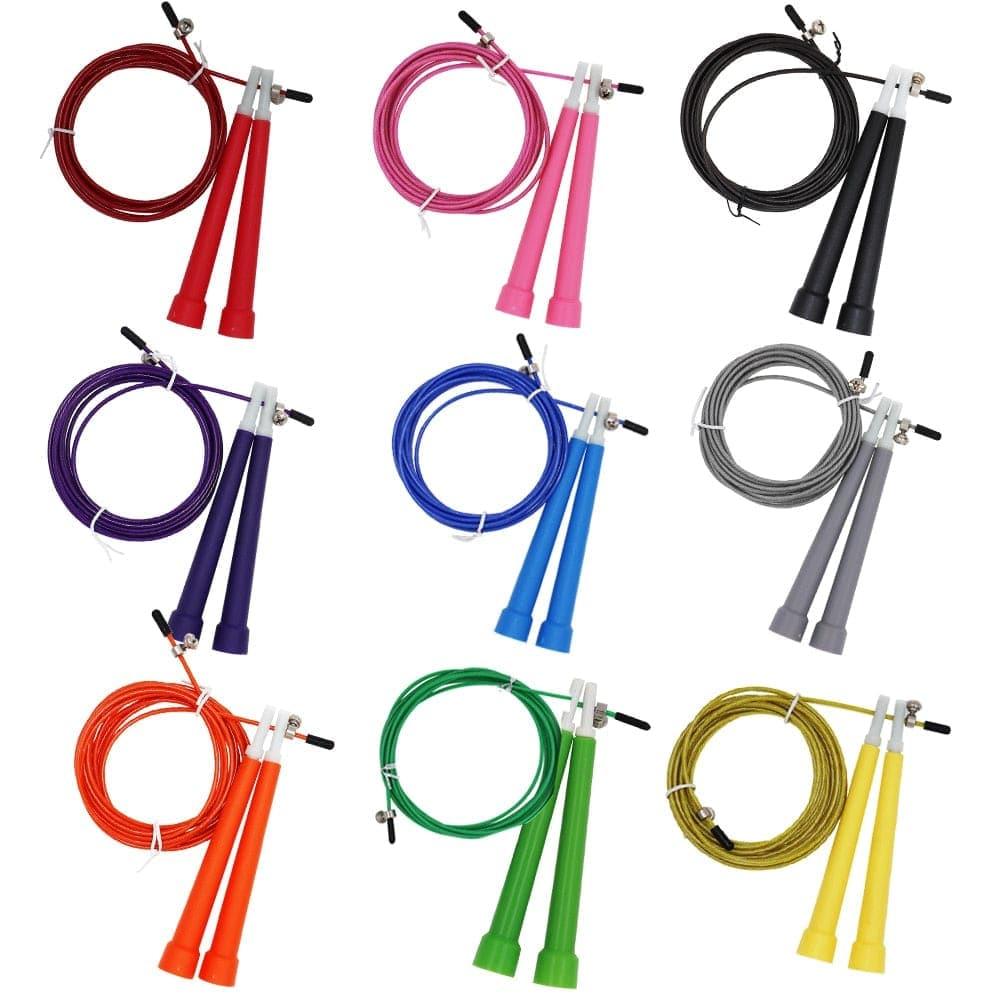 NEW Steel Wire Skipping Skip Adjustable Jump Rope Fitness Equipment Exercise Workout 3 Meters