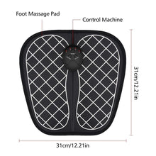 Load image into Gallery viewer, ABS Physiotherapy Electric EMS Foot Massager Pedicure Foot Vibrator Wireless, Unisex - Ammpoure London
