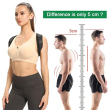 Load image into Gallery viewer, Adjustable Back Shoulder Posture Corrector Belt - Clavicle, Spine, Neck, Upper body Support - Ammpoure Wellbeing 🇬🇧
