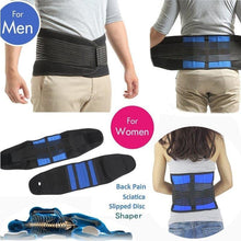 Load image into Gallery viewer, Adjustable Neoprene Double Pull Lumbar Support Lower Brace - Ammpoure Wellbeing 🇬🇧
