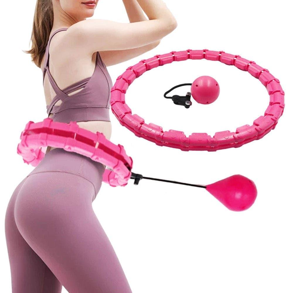 Adjustable Sport Hoops Abdominal Thin Waist Exercise Detachable Massage Hoops Fitness Equipment Gym Home Training Weight Loss - Ammpoure Wellbeing 🇬🇧