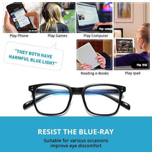 Load image into Gallery viewer, Anti glare. blue light blocking glasses for women and men - Ammpoure London
