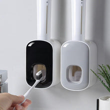 Load image into Gallery viewer, Automatic Toothpaste Dispenser Wall Mount Bathroom Bathroom Accessories Waterproof Toothpaste Squeezer Toothbrush Holder - Ammpoure Wellbeing 🇬🇧
