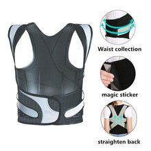 Load image into Gallery viewer, Back Posture Corrector Therapy Corset Bandage For Men Women - Ammpoure Wellbeing 🇬🇧
