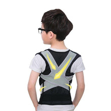 Load image into Gallery viewer, Back Shoulder Support Belt Posture Corrector for Adult Children Back Straightener Braces Lumbar Support Straight Shoulder Tights - Ammpoure Wellbeing 🇬🇧
