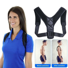 Load image into Gallery viewer, Back Support Adjustable Posture Corrector Belt for Men and Women - Ammpoure London
