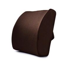Load image into Gallery viewer, Back support cushion with memory foam for your chair or the seat in your car - Ammpoure London
