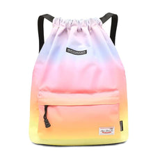 Load image into Gallery viewer, Bag Summer Waterproof Gym Bag Sports Bag Travel Drawstring Bag Outdoor Bag Backpack for Training Swimming Fitness Bags Softback - Ammpoure Wellbeing 🇬🇧
