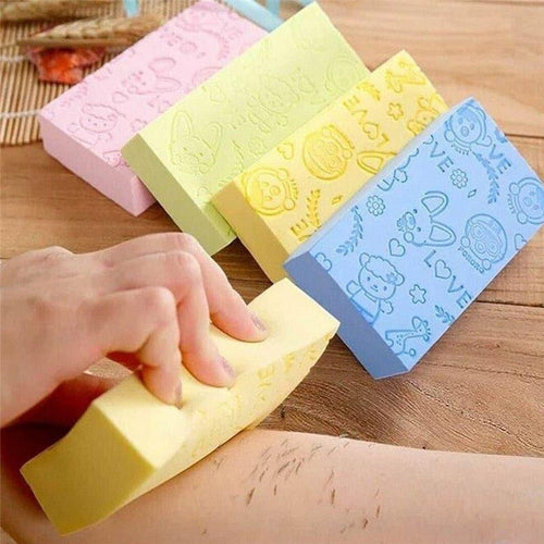 Bath Sponge Body Dead Skin Remover Exfoliating Massager Cleaning Shower Brush Peeling Sponge For Washing For The Body For Adults - Ammpoure Wellbeing 🇬🇧