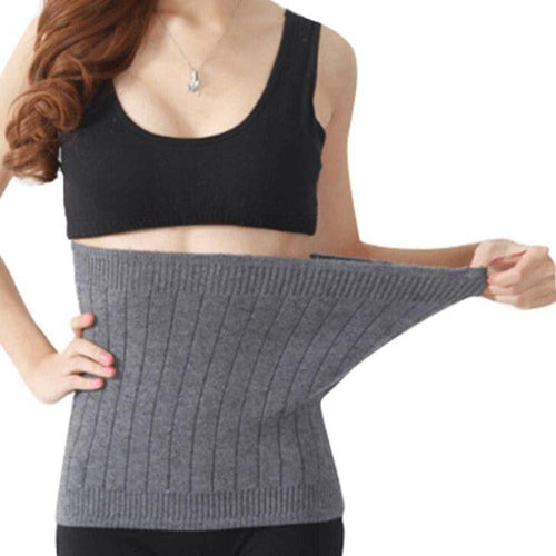 Cashmere Waist Belts for Fitness Warmer Wool Waist Support Comfortable Lumbar Brace Stomach Cold Stomach Protection Sport Safety - Ammpoure Wellbeing 🇬🇧