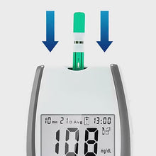 Load and play video in Gallery viewer, Digital blood glucose meter monitor- one touch select - non invasive - 50 strips
