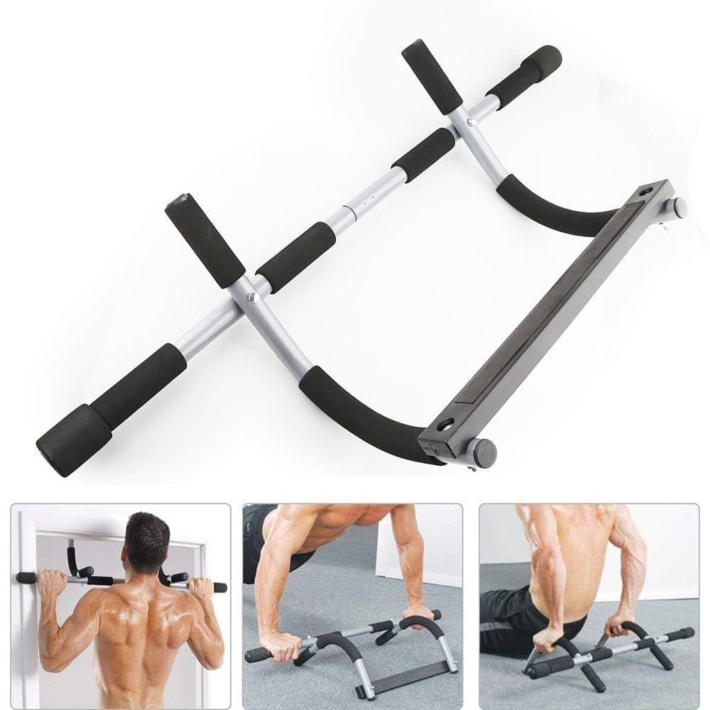 Door Pull up bars arm training chin up bar fitness equipment Horizontal - Ammpoure Wellbeing 🇬🇧