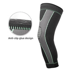 Load image into Gallery viewer, Elasticity Long Knee Protector Brace Leg Sleeve Calf Knee Support Brace Protector Leg Warm Sports Kneepads - Ammpoure Wellbeing 🇬🇧
