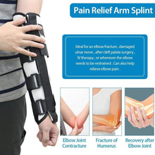 Load image into Gallery viewer, Elbow Fixed Arm Splint Support Brace for Sleeping Elbow Immobilizer Upper Stroke Hemiplegic Rehabilitation Training Tool - Ammpoure Wellbeing 🇬🇧
