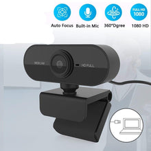 Load image into Gallery viewer, Elecpow HD 1080P Webcam Mini Computer PC Web Camera With Microphone Rotate Camera For Live Broadcast Video Calling Conference - Ammpoure Wellbeing 🇬🇧
