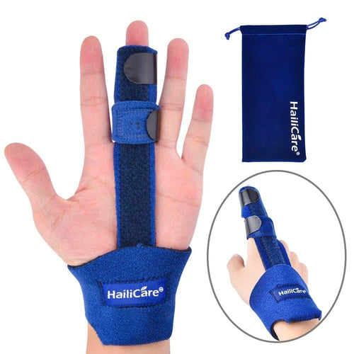 Finger Corrector Brace Stabilizer Adjustable Guard Support Splint Arthritis Tendonitis Sprained Pain Relief Rehabilitation Belt - Ammpoure Wellbeing 🇬🇧