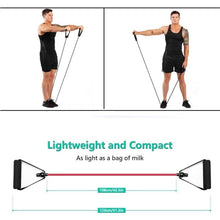 Load image into Gallery viewer, Fitness Resistance Bands Gym Sport Band Workout Elastic Bands Expander Pull Rope Tubes Exercise Equipment For Home Yoga Pilates - Ammpoure Wellbeing 🇬🇧
