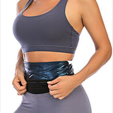 Load image into Gallery viewer, Gaine Ventre Sauna Slimming Belt for Women Belt for Training Belly Sheath Corset Sweat Women Fat Burning Body Shaper Weight Loss - Ammpoure London
