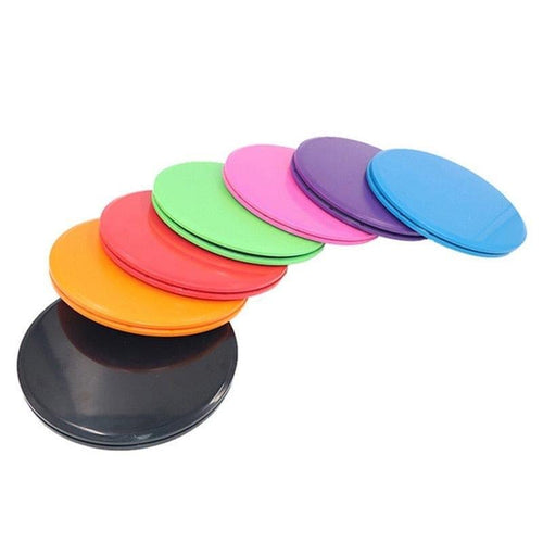 Gliding Discs Slider Fitness Disc Exercise Sliding Plate Abdominal Core Muscle Training Yoga Sliding Disc Fitness Equipment 2pcs - Ammpoure Wellbeing 🇬🇧