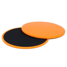 Load image into Gallery viewer, Gliding Discs Slider Fitness Disc Exercise Sliding Plate Abdominal Core Muscle Training Yoga Sliding Disc Fitness Equipment 2pcs - Ammpoure Wellbeing 🇬🇧
