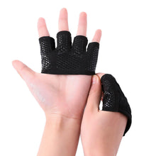 Load image into Gallery viewer, Gym Fitness Half Finger Gloves Men Women for Crossfit Workout Glove Power Weight Lifting Bodybuilding Hand Protector - Ammpoure Wellbeing 🇬🇧
