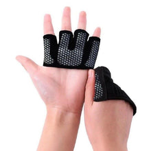 Load image into Gallery viewer, Gym Fitness Half Finger Gloves Men Women for Crossfit Workout Glove Power Weight Lifting Bodybuilding Hand Protector - Ammpoure Wellbeing 🇬🇧
