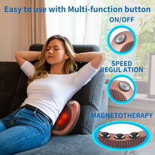 Load image into Gallery viewer, Head Massage Pillow Vibrator Massager - Infrared Therapy Shiatsu - Ammpoure Wellbeing 🇬🇧
