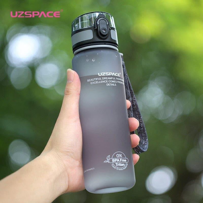 Hot Sale Sports Water Bottle 500/1000ML Protein Shaker Outdoor Travel Portable Leakproof Drinkware Plastic Drink Bottle BPA Free - Ammpoure Wellbeing 🇬🇧