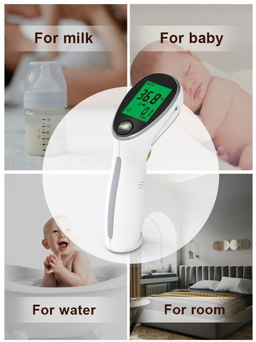 Infrared Fever Digital Thermometer - Baby, Adult - Ammpoure Wellbeing 🇬🇧